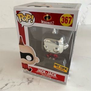 Funko POP! Vinyl Figures (HOT TOPIC EXCL. CHROME Jack-Jack 367) Bundle & Save!